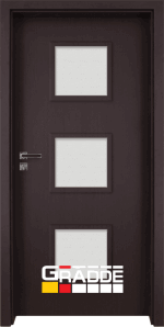 Интериорна врата от серия Gradde, модел Bergedorf, цвят Орех Рибейра