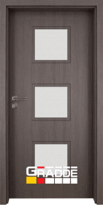 Интериорна врата от серия Gradde, модел Bergedorf, цвят Череша Сан Диего