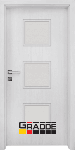 Интериорна врата от серия Gradde, модел Bergedorf, цвят Сибирска Лиственица