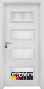 Интериорна врата от серия Gradde, модел Blomendal, цвят Сибирска лиственица