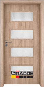Интериорна врата от серия Gradde, модел Blomendal, цвят Дъб Вераде