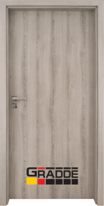 Интериорна врата от серия Gradde, модел Simpel, цвят Ясен Вералинга
