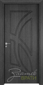 Интериорна врата Gama 208 p, цвят Сив кестен