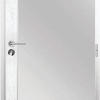 Алуминиева врата серия Гама лента цвят Бреза