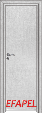 Алуминиева врата за баня в цвят Лен, модел L-02 от серия Ефапел