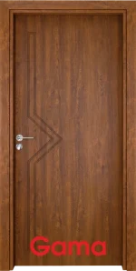 Интериорна врата Gama 201 Р цвят Златен Дъб