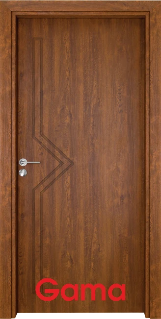 Интериорна врата Gama 201 Р цвят Златен Дъб