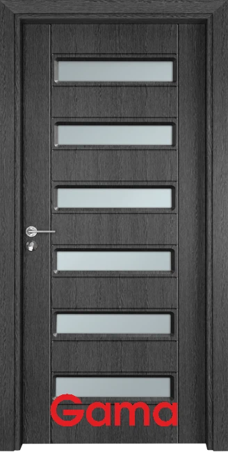 Интериорна врата Gama 207 цвят Сив Кестен