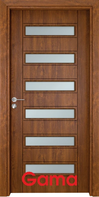 Интериорна врата Gama 207 цвят Златен Дъб