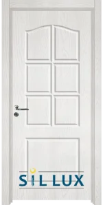 Интериорна врата Sil Lux 3002 Р цвят Снежен Бор