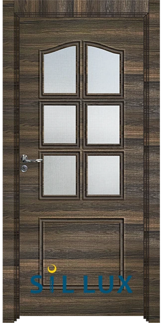 Интериорна врата Sil Lux 3002 цвят Райски Орех