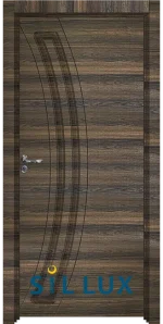 Интериорна врата Sil Lux 3012 Р цвят Райски Орех