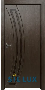 Интериорна врата Sil Lux 3012 Р цвят Златен Кестен