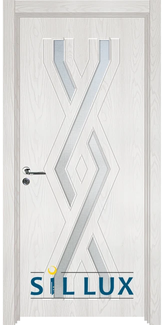 Интериорна врата Sil Lux 3015 цвят Снежен Бор
