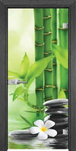 Стъклена врата Gama Print G 13-9, Сив кестен