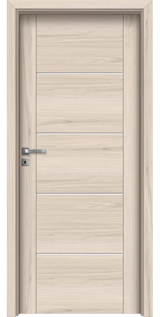Интериорна врата Invado Aristo модел 5 Satinato Glass Spring Oak