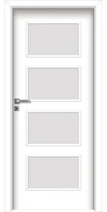 Интериорна врата Invado Merano модел 5 Lindo White