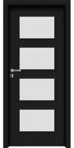 Интериорна врата Invado Merano модел 5 Pure Black