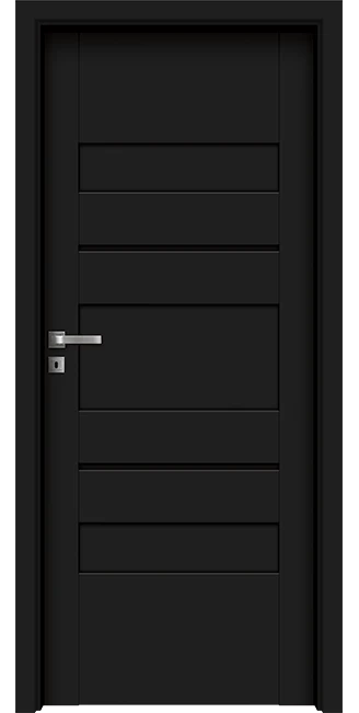 Интериорна врата Invado Pasaro модел 1 Pure Black